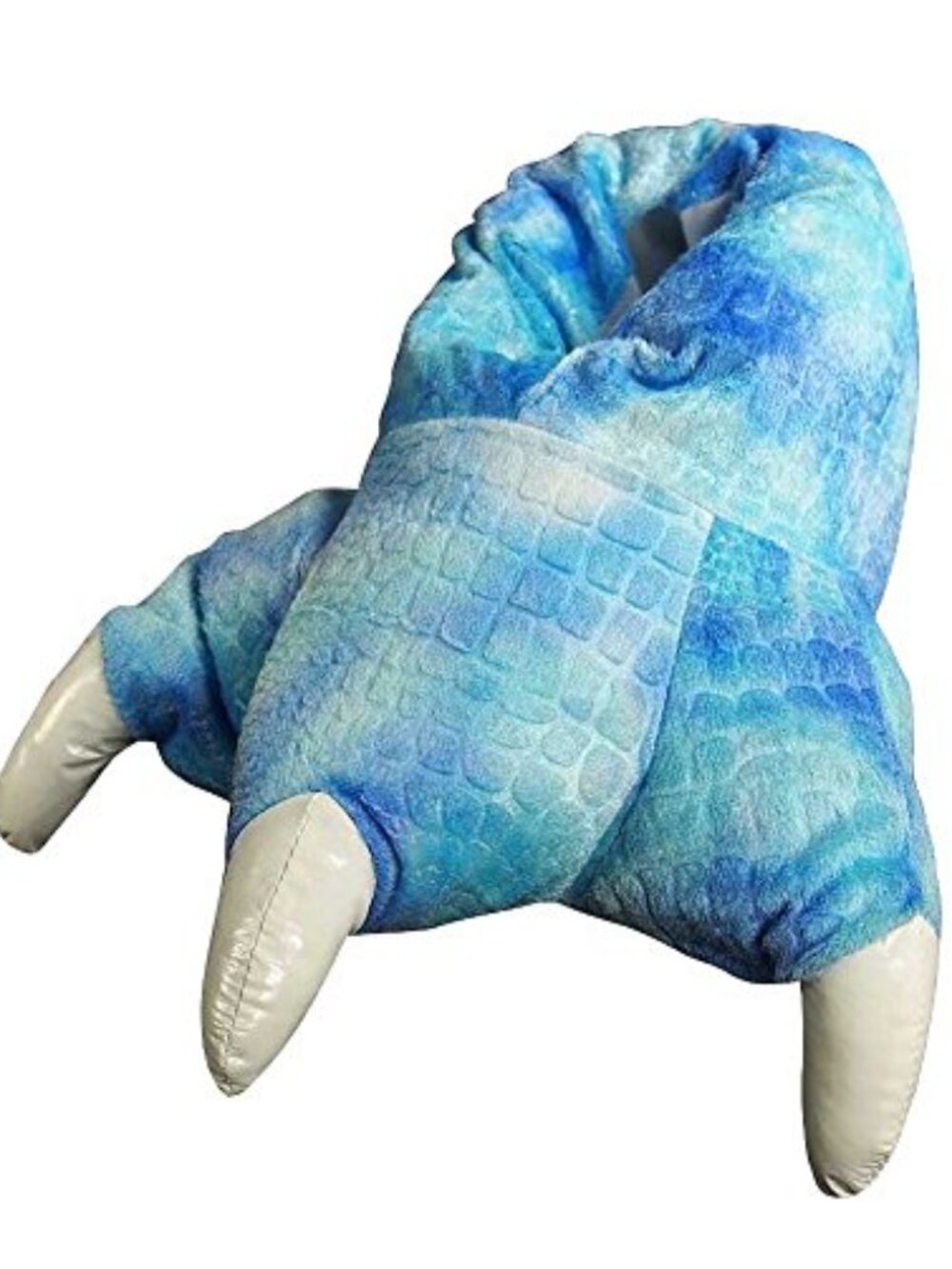 NEW Wishpets Fun Blue Dinosaur Claw Slippers, Small